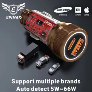شارژر فندکی 84 وات اپی مکس مدل EA-157