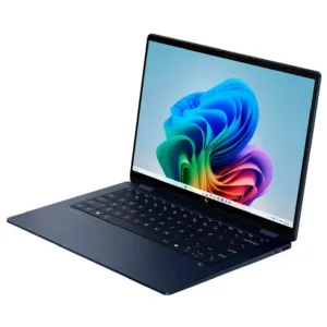 لپ تاپ 14 اینچی اچ‌ پی مدل OmniBook X Flip 14-fm0013dx-Core Ultra 5 226V-16GB LPDDR5X 8533MHz-512GB SSD-Touch-Backlit-W به همراه قلم