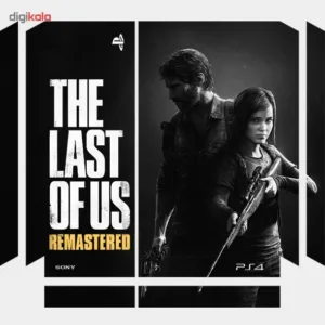 برچسب افقی پلی استیشن 4 ونسونی طرح The Last Of Us