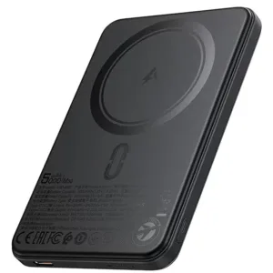 پاوربانک بی سیم 20 وات ایس فست مدل M30 ظرفیت 5000 میلیآمپرساعت به همراه کابل USB-C