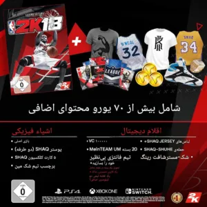 بازی NBA 2K18 نسخه Legend Edition مخصوص PS4