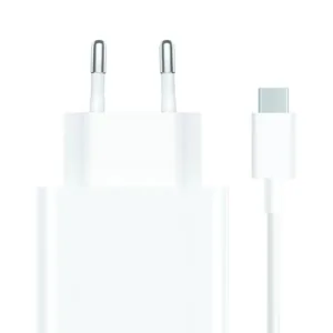 شارژر دیواری شیائومی مدل 67 به همراه تبدیل USB-C