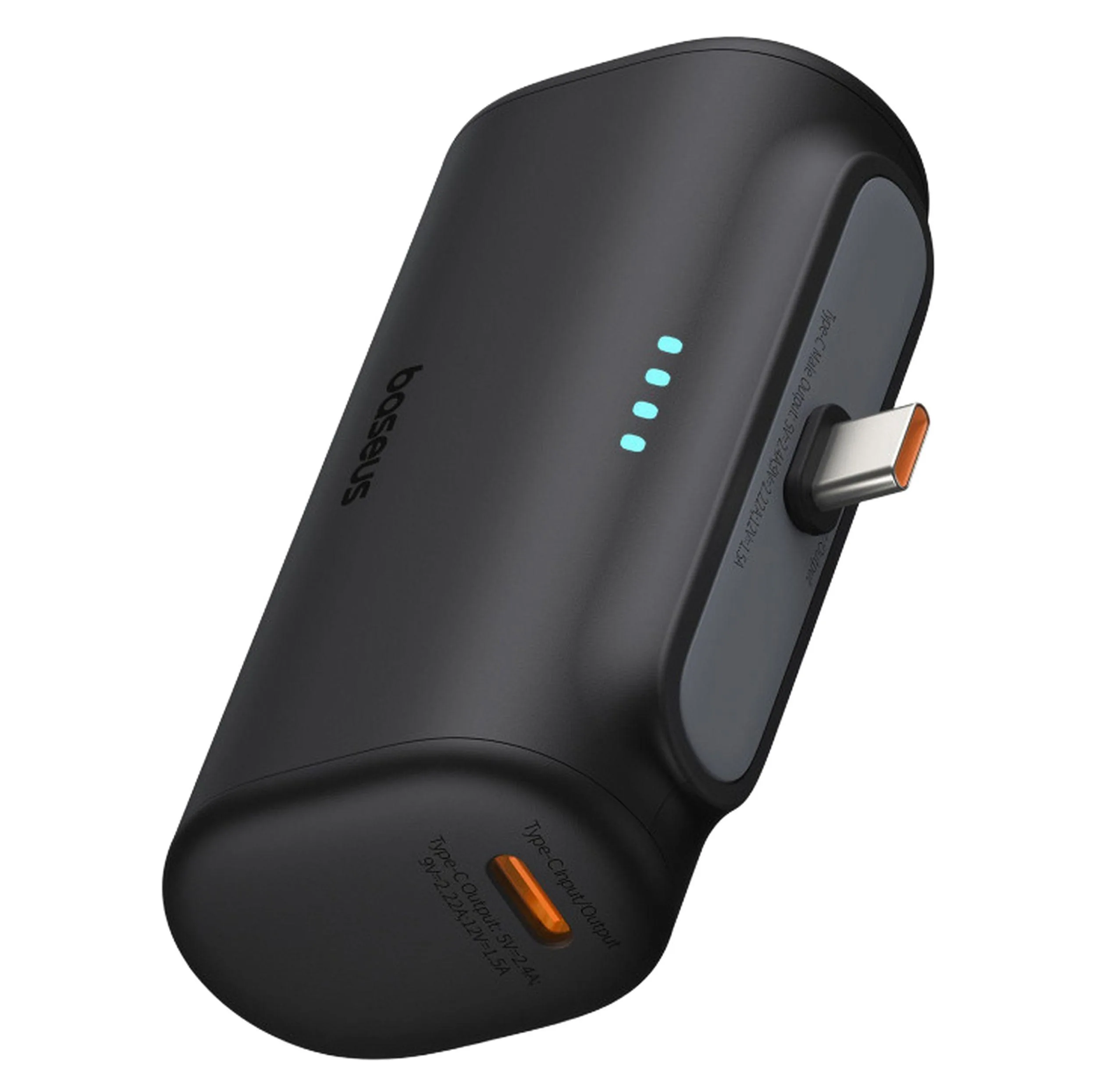پاوربانک 20 وات باسئوس مدل Compact Fast Charging Type-C Edition ظرفیت 5000 میلی آمپر ساعت