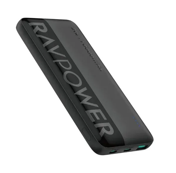 پاوربانک راوپاور مدل RP-PB1228 ظرفیت 10000 میلی آمپر ساعت