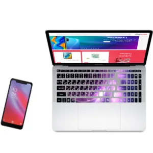 برچسب حروف فارسی کیبورد کد spa-ce 04