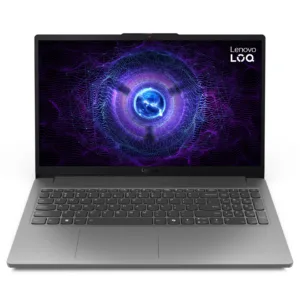 لپ‌تاپ گیمینگ 15.6 اینچی لنوو مدل LOQ 15IAX9E با پردازنده Core i5-12450HX، کارت گرافیک GeForce RTX 3050 با 6 گیگابایت حافظه اختصاصی، رم 16 گیگابایت DDR5، حافظه SSD با ظرفیت 512 گیگابایت و نمایشگر Full HD با نرخ نوسازی 144 هرتز، سیستم عامل Windows 11