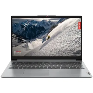 لپ‌تاپ 15.6 اینچی لنوو مدل IdeaPad 1 15IJL7 کاستوم‌شده با پردازنده Celeron N4500، رم 16 گیگابایت DDR4، حافظه SSD با ظرفیت 256 گیگابایت، صفحه‌نمایش مات Full HD، وبکم HD با شاتر حریم خصوصی و پشتیبانی از Wi-Fi 6