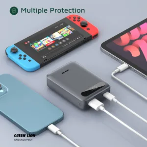 پاوربانک 22.5 وات گرین لاین مدل GL-PX54 ظرفیت 20000 میلیآمپرساعت