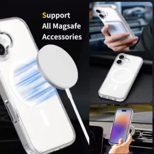 کاور مدل مگ سیف طرح MGSAFE مناسب برای گوشی موبایل اپل iPhone 17