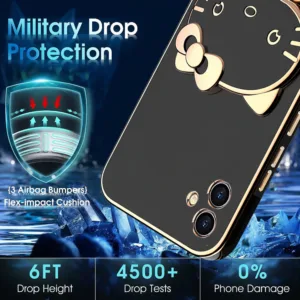 کاور اسپارتان مدل Kitty Strap مناسب برای گوشی موبایل سامسونگ Galaxy A06 به همراه بندآویز