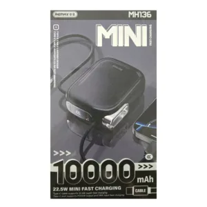 پاوربانک 22.5 وات ریمکس مدل FP-38 ظرفیت 10000 میلیآمپرساعت