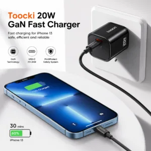 شارژر دیواری 20 وات توکی مدل IPHONE-13