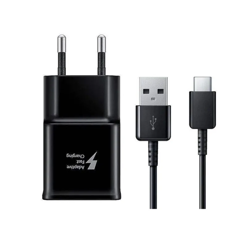 شارژر دیواری 15 وات مدل Galaxy A70 به همراه کابل تبدیل USB-c