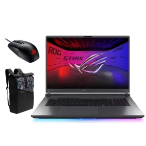 لپ تاپ 18 اینچی ایسوس مدل ROG Strix G18 (2025) G815LR-Core Ultra 9 275HX-RTX5070Ti 12GB-64GB DDR5 5600MHz-4TB SSD-WUXGA 144Hz به همراه کیف و ماوس - کاستوم شده