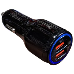 شارژر فندکی ۲۰ وات ریمکس مدل ۲ خروجی USB