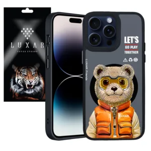 کاور لوکسار مدل Teady Bear مناسب برای گوشی موبایل اپل iPhone 14 Pro Max
