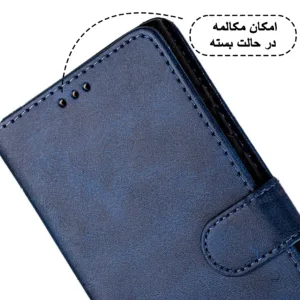 کیف کلاسوری تاپ قاب مدل CLUX مناسب برای گوشی موبایل سامسونگ Galaxy A12 به همراه بند