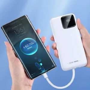 پاوربانک ریمکس مدل Fast Charge 22.5W ظرفیت 20000 میلی آمپر ساعت