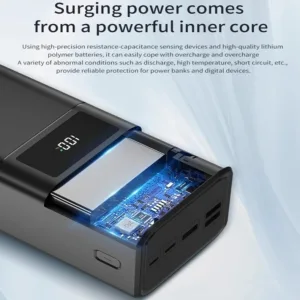 پاوربانک تکلاست مدل A60 Pro ظرفیت 60000 میلی آمپر ساعت