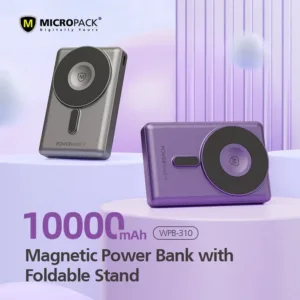 پاوربانک میکرو پک مدل WPB-310 ظرفیت 10000 میلی آمپر ساعت