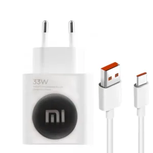 آداپتور شارژر شیائومی مدل 33w به همراه کابل USB-C