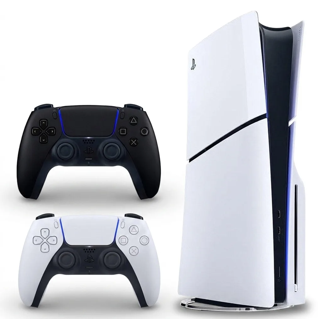 کنسول بازی سونی مدل PlayStation 5 Slim ظرفیت یک ترابایت ریجن 2016A اروپا به همراه دسته اضافی