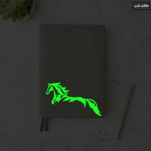 استیکر مدل شبنما طرح اسب کد01