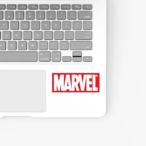 استیکر لپ تاپ و موبایل بووم طرح نوشته مدل Marvel کد KT100