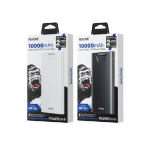 پاوربانک ویکام مدل WP-101-12W ظرفیت 10000 میلی آمپر ساعت