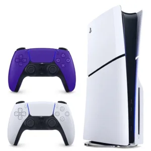 کنسول بازی سونی مدل PlayStation 5 Slim ظرفیت یک ترابایت ریجن 2016A اروپا به همراه دسته اضافی