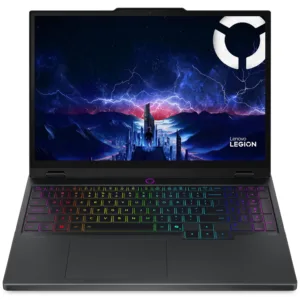 لپ‌تاپ 15.1 اینچی لنوو مدل Legion 5 15IRX10، پردازنده Core i9-14900HX، رم 32 گیگابایت DDR5، حافظه SSD با ظرفیت 1 ترابایت، گرافیک GeForce RTX 5070 با 8 گیگابایت حافظه GDDR7، نمایشگر OLED با وضوح QHD و نرخ نوسازی 165 هرتز، سیستم عامل ویندوز