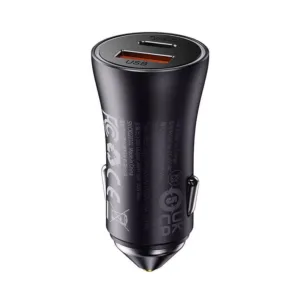 شارژر فندکی 60 وات بیسوس مدل CCJDZ-MC