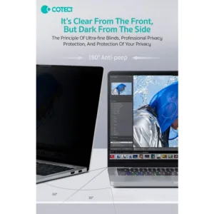 محافظ صفحه نمایش حریم شخصی کوتتسی مدل آهن ربایی MB-034 مناسب برای مک بوک اپل MacBook Pro 15.4 inch A1990/A1707/A2941(M2)/A3114(M3)/A3241(M4)