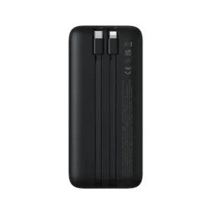 پاوربانک 22.5 وات بیسوس مدل LIPOW PPJP312 ظرفیت 20000 میلی آمپر ساعت به همراه کابل usb-c و لایتنینگ