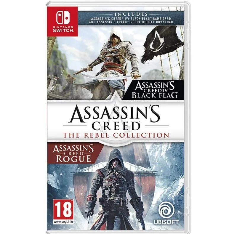 بازی Assassin's Creed: The Rebel Collection نسخه Standard مخصوص Nintendo Switch