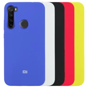 کاور مدل سیلیکونی مناسب برای گوشی موبایل شیائومی Redmi note 8