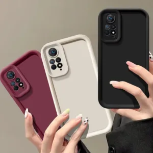 کاور موکولو مدل Silicone Puffer Apple Strap مناسب برای گوشی موبایل شیائومی Redmi Note 11 Pro 4G به همراه بند آویز