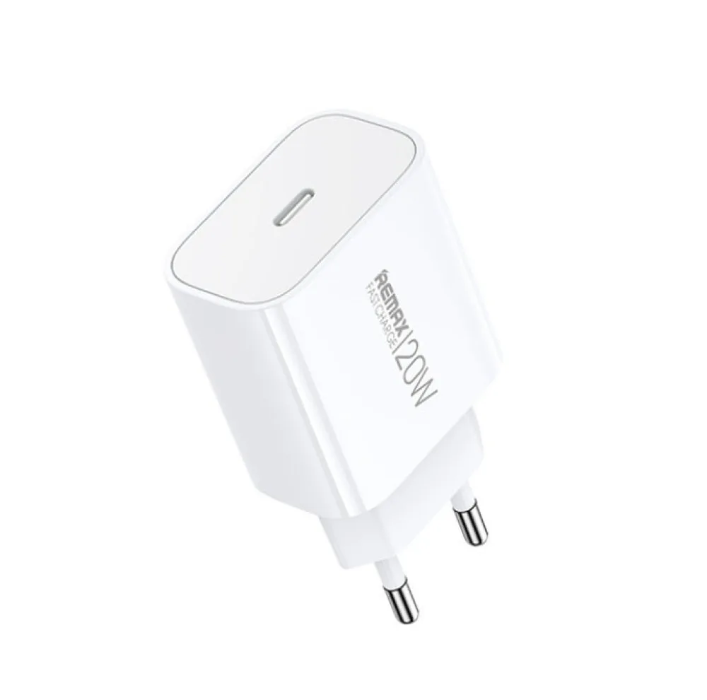 شارژر دیواری 20 وات ریمکس مدل Kiddy Series Fast Charger RP-U133-EU