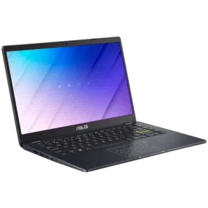 لپتاپ ایسوس مدل Vivobook Go 14 E410KA-CL464 با پردازنده Celeron N4500، رم DDR4 4GB با فرکانس 3200MHz، حافظه هیبریدی با ظرفیت 512GB حافظه SSD و 64GB حافظه eMMC با قابلیت ارتقا، نمایشگر 14 اینچ TN