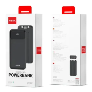 پاوربانک هیسکا کد HP-218PD ظرفیت 20000 میلی آمپر