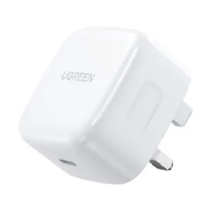 شارژر دیواری 20 وات یوگرین مدل CD137-70297 به همراه کابل تبدیل لایتنینگ
