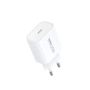 شارژر دیواری 20 وات ریمکس مدل IPHONE 15 پورت PD به همراه کابل تبدیل USB-C
