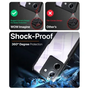 کاور گاردتک اساک مدل Antishock مناسب برای گوشی موبایل شیائومی Poco M7 Pro 5G