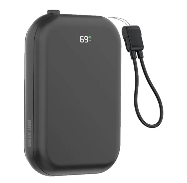 پاوربانک گرین لاین مدل 3IN1 MAGSAFE PD 20W ظرفیت 10000میلی آمپر ساعت
