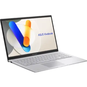 لپتاپ ایسوس مدل Vivobook 15 X1504VA-NJ816 با پردازنده Core i3-1315U، رم DDR4 4GB با فرکانس 3200MHz، حافظه SSD با ظرفیت 512GB، نمایشگر 15.6 اینچ TFT با وضوح Full HD