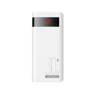 پاوربانک 27 وات مدل PS6 ظرفیت 20000 میلی آمپر ساعت به همراه کابل USB-C