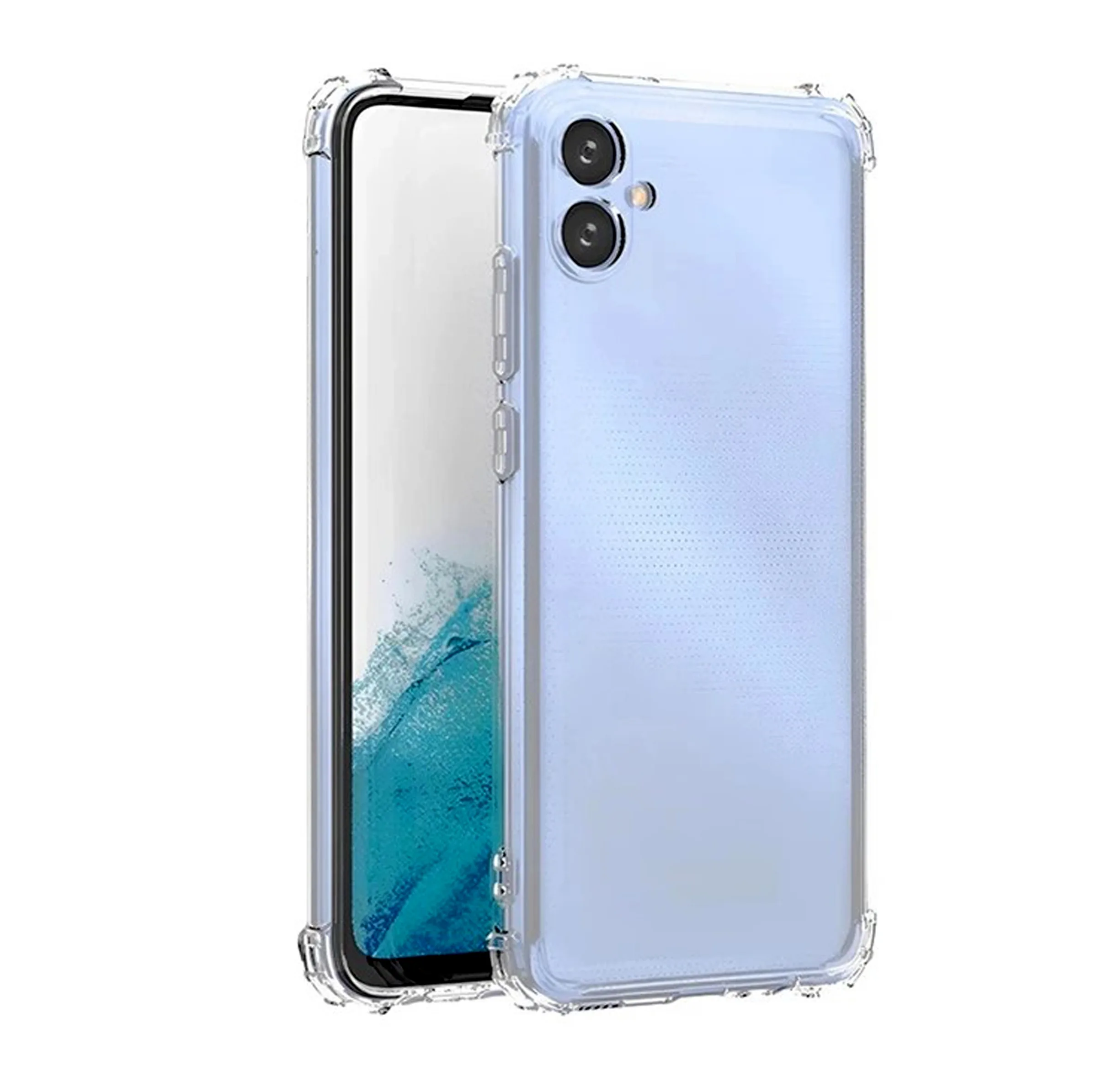 کاور مدل شفاف مناسب برای گوشی موبایل سامسونگ galaxy A06