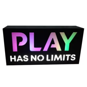 آیکون لایت طرح Play Has No Limits