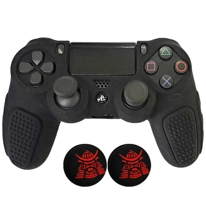 محافظ دسته پلی استیشن ۴ مدل Anti slip PS4394 به همراه روکش آنالوگ