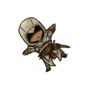 استیکر لپ تاپ و موبایل مدل بازی طرح اساسین کرید Assassin's Creed کد 3305